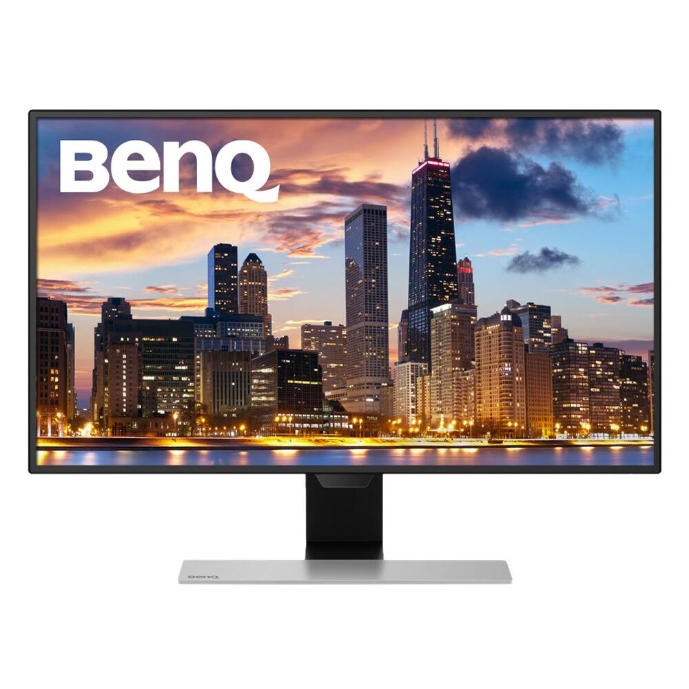 BenQ - EW2770QZ 27" IPS LED HD Monitor - Black/silver - Larger Front