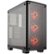 Front Zoom. CORSAIR - Crystal Series 460X RGB Compact ATX Mid-Tower Case - Black.