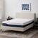 Angle. Lucid Comfort Collection - 10-inch Memory Foam Hybrid Mattress - Twin XL - White.