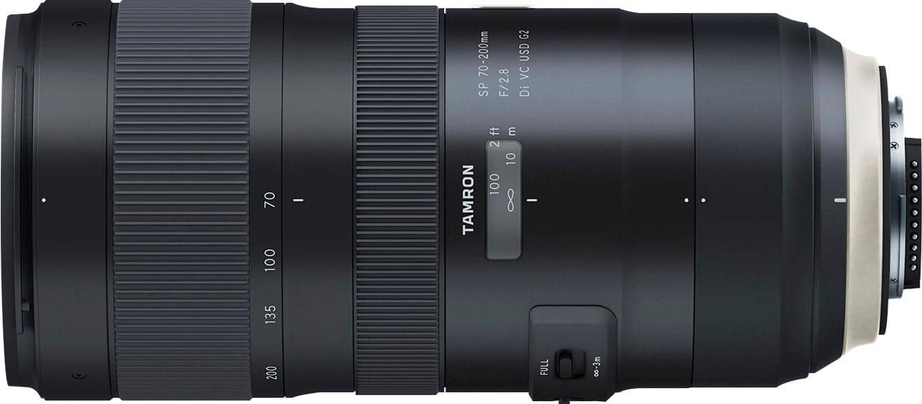 Tamron SP 70-200mm F/2.8 Di VC USD G2 Telephoto Zoom Lens for Nikon DSLR black AFA025N700 - Best Buy