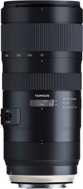 Tamron SP 70-200mm F/2.8 Di VC USD G2 Telephoto Zoom Lens for Canon DSLR  black AFA025C700 - Best Buy