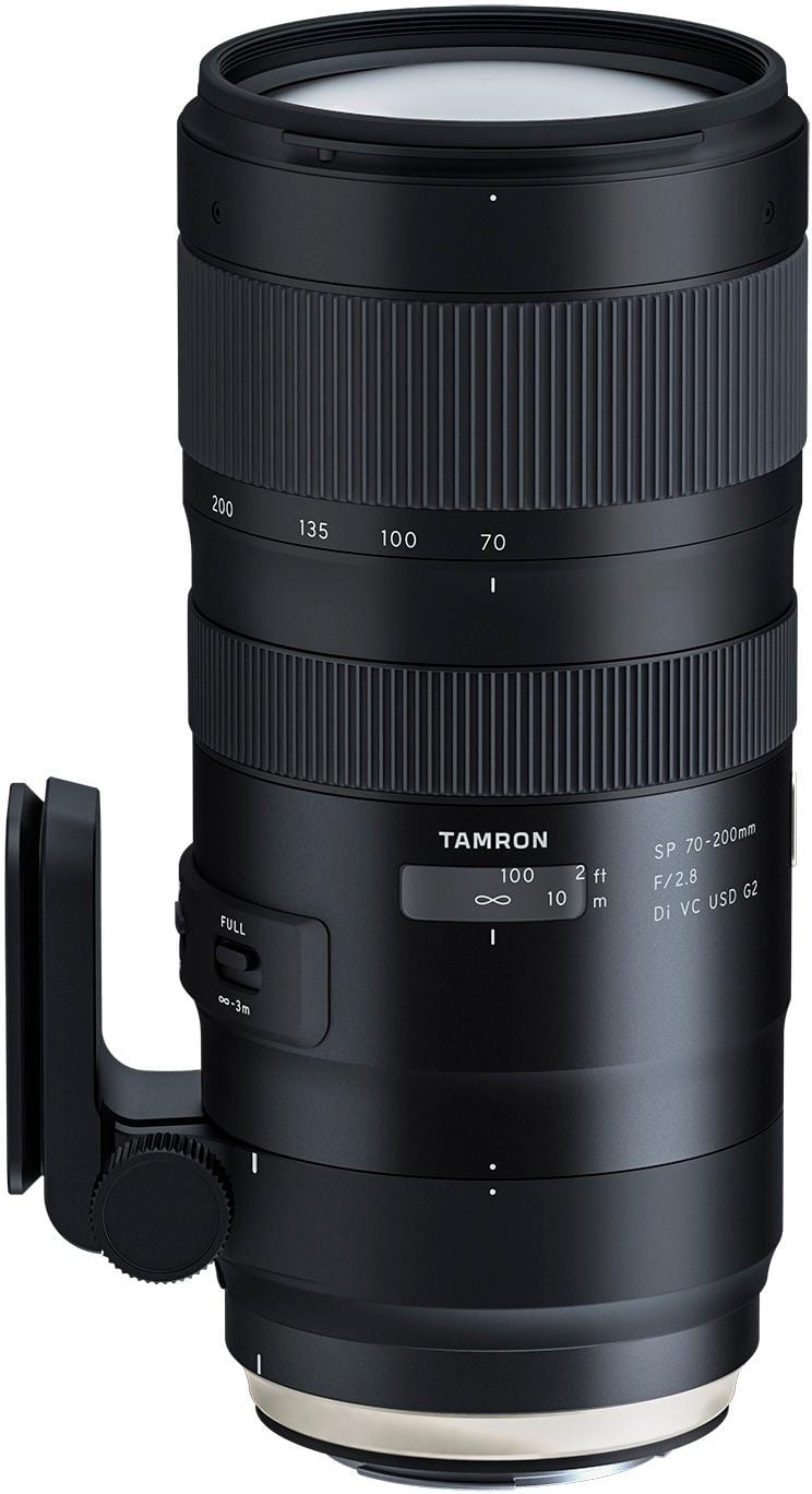 Alt View 11. Tamron - SP 70-200mm F/2.8 Di VC USD G2 Telephoto Zoom Lens for Canon DSLR - black.