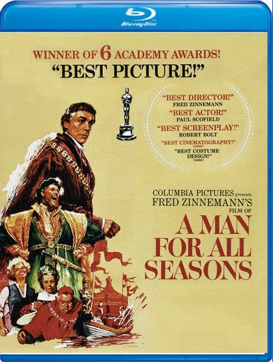 Front. A Man For All Seasons  - BluRay.