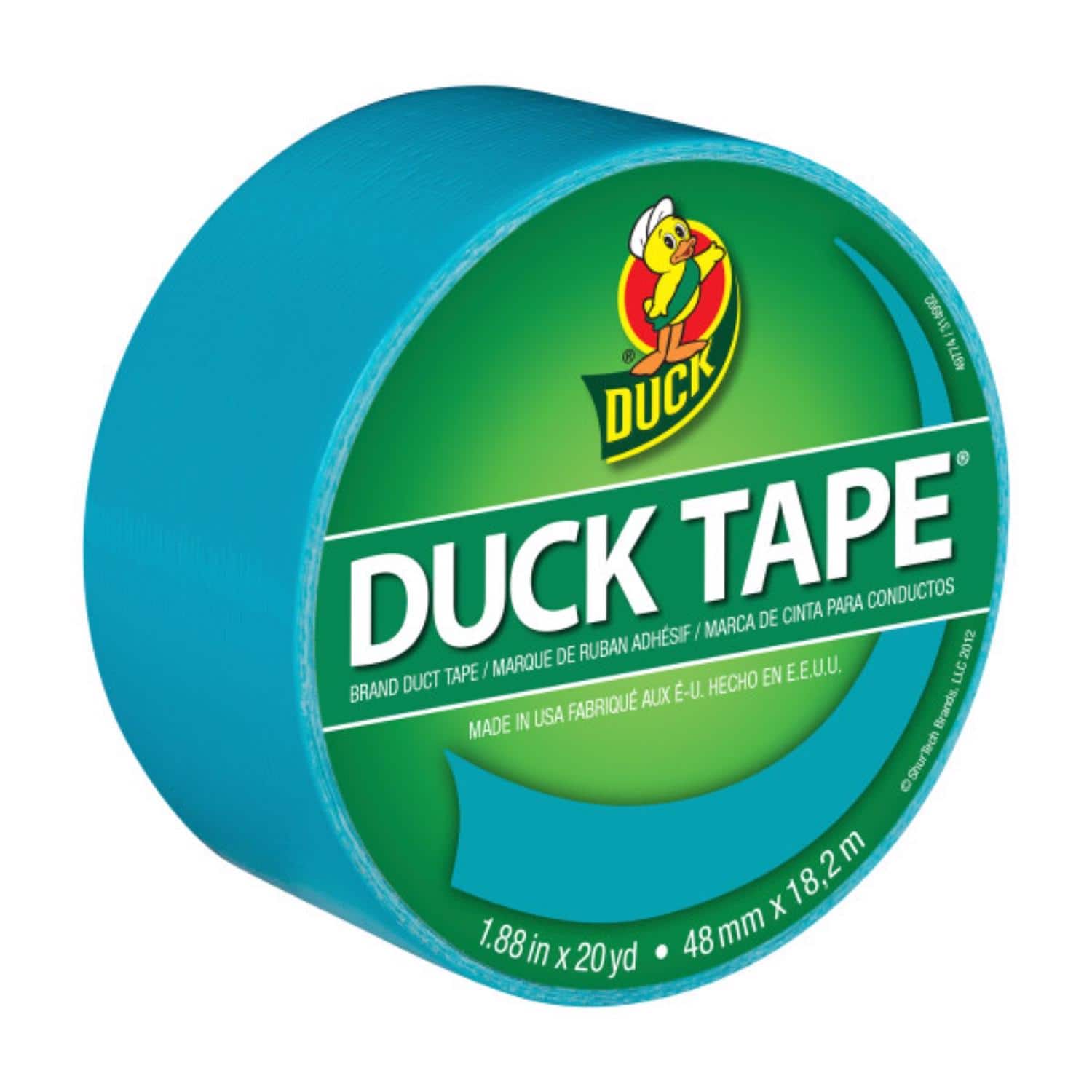 Duck - 1.88 in. W X 20 yd L Aqua Solid Duct Tape price history on PriceWatchPro