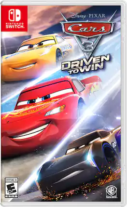 Front. WB Games - Cars 3: Driven to Win. - E10+ (Everyone 10+)