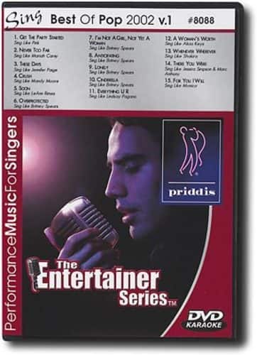 Priddis - Best of Pop 2002 Vol. 1 Karaoke DVD - Front_Standard