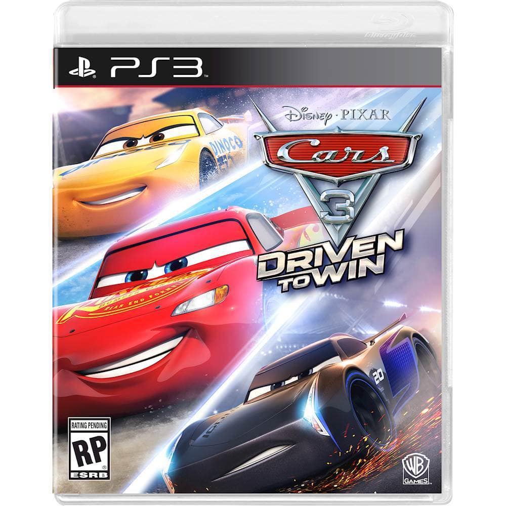 Front. WB Games - Cars 3: Driven to Win.