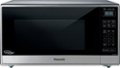 Front Zoom. Panasonic - 1.6 Cu. Ft. 1250 Watt SN77HS Microwave with Cyclonic Inverter - Stainless Steel/silver.