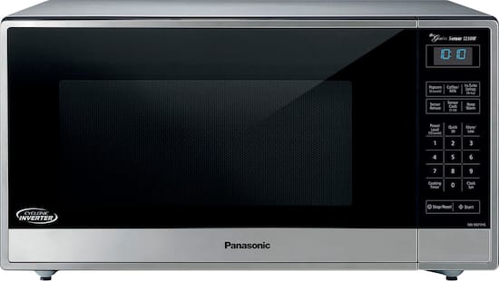 Panasonic 1.6 Cu. Ft. 1250 Watt SN77HS Microwave with Cyclonic