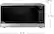 Angle. Panasonic - 1.6 Cu. Ft. 1250 Watt SN77HS Microwave with Cyclonic Inverter - Stainless Steel/silver.