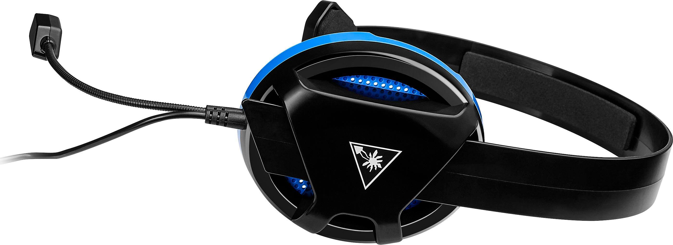 Alt View 11. Turtle Beach - Recon Chat Headset for PS4 and PS5 - Black/Blue.