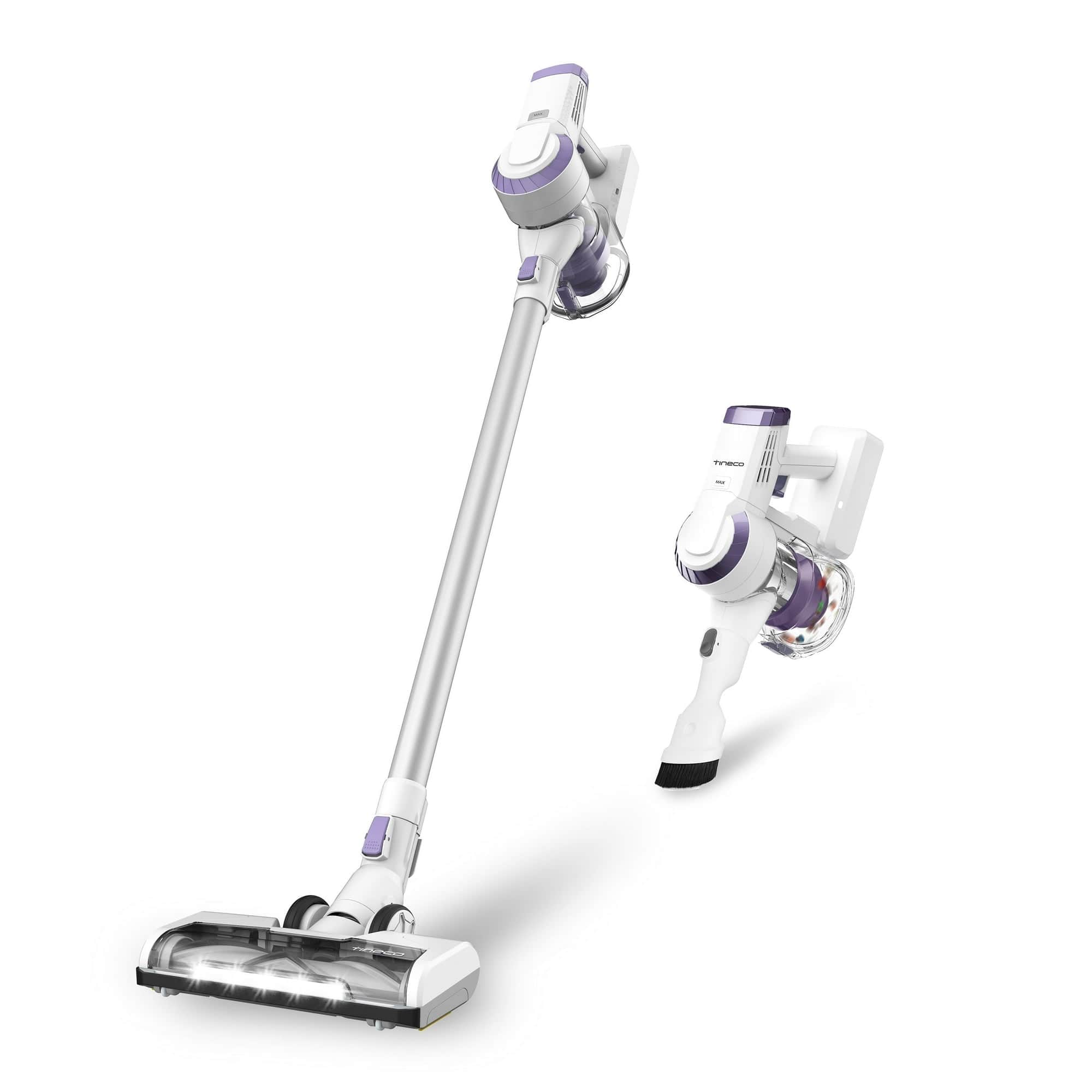 Tineco - Refurbished Excellent - A10-D PLUS CORDLESS STICK VACUUM (VA150100US) - WHITE/PURPLE