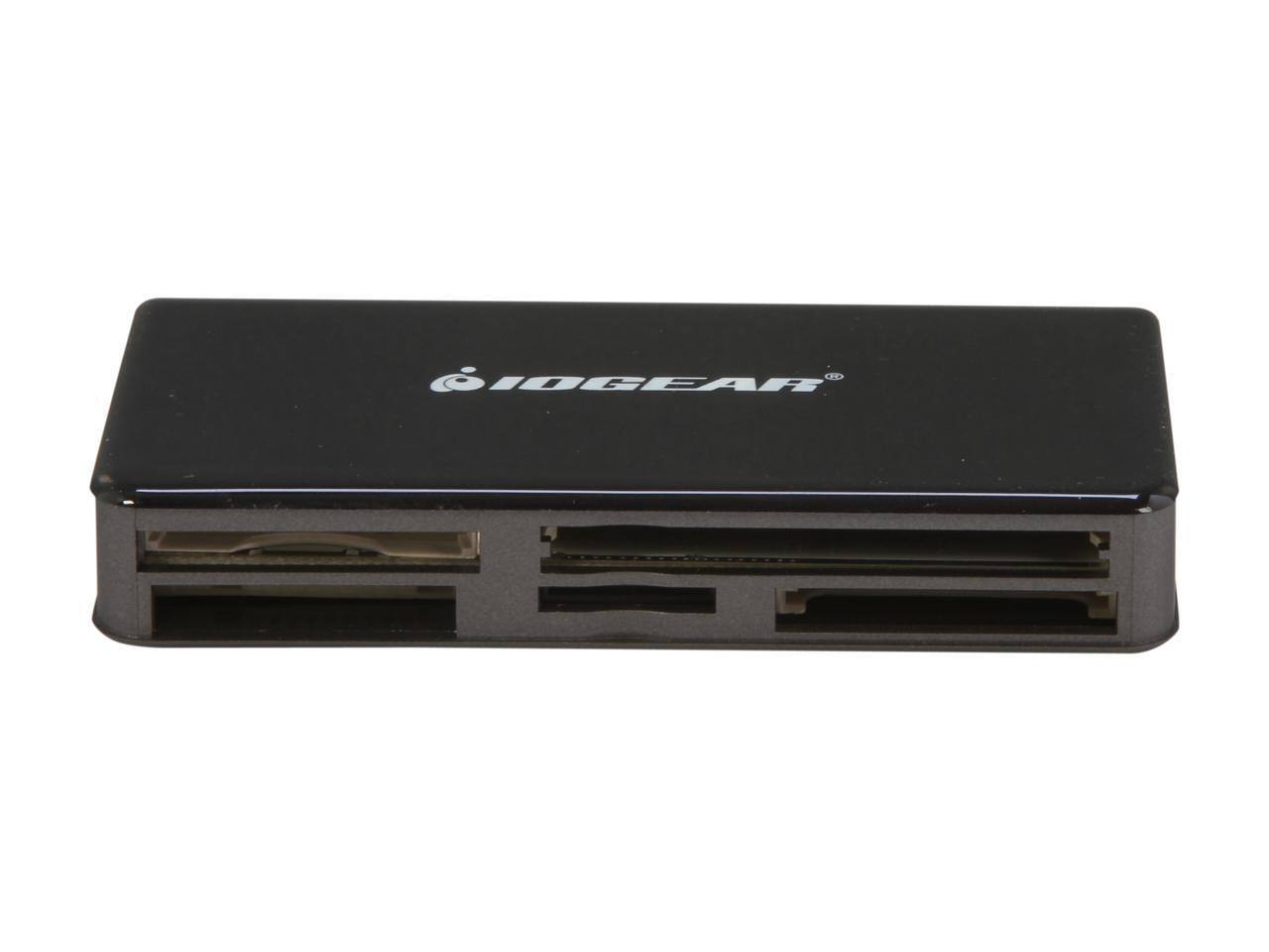 Alt View 1. IOGEAR - IOGEAR GFR381 USB 3.0 Multi-Card Reader/Writer (CF, SD, XD, microSD, MS, M2).