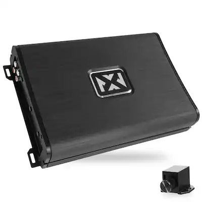 Front. NVX - VAD8402 v2 2-Channel Class D Amplifier 1680W Peak, 840W RMS, 2/4-ohm Stable, Bass Boost, for Car/Marine/UTV/Motorcycle.