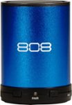 Front Zoom. 808 - Canz Plus Portable Bluetooth Speaker - Blue.