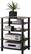 Angle. Walker Edison - Component Stand - Black.
