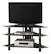 Front. Walker Edison - Corner TV Stand for TVs Up to 48" - Black.