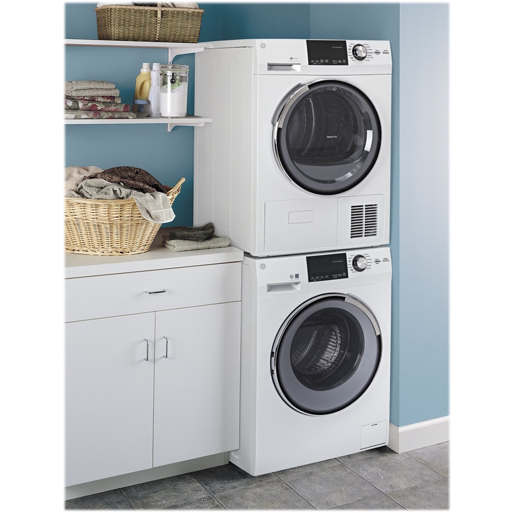 GFW148SSLWW  GE 24 2.4 cu. ft. Stackable Compact Washer with Steam -  ENERGY STAR