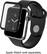 Angle. ZAGG - InvisibleShield Glass Luxe Screen Protector for Apple Watch Series 2 38mm - Black.