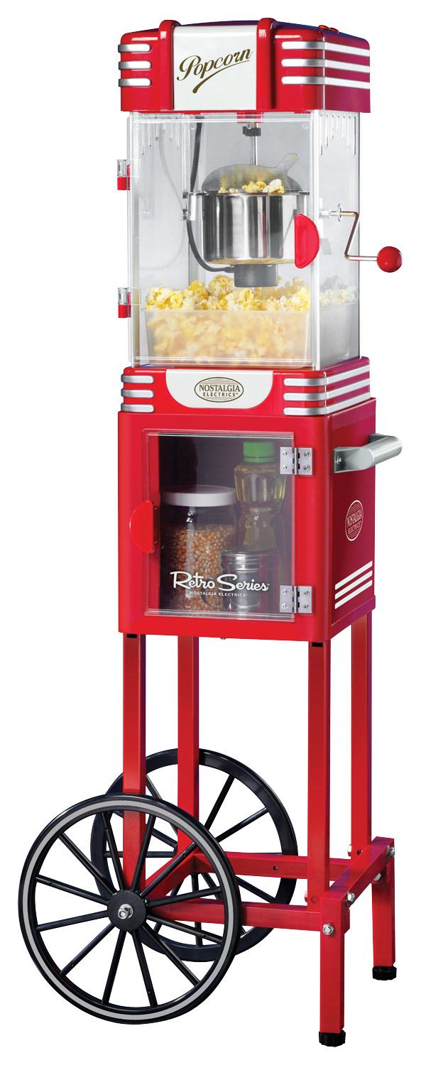 Nostalgia RKP530RED 2.5-Ounce Kettle 10-Cup Capacity Table Top Popcorn –  Red Vacuums