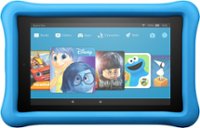 Front Zoom. Amazon - Fire Kids Edition - 7" - Tablet - 16GB 7th Generation, 2017 Release - Blue.