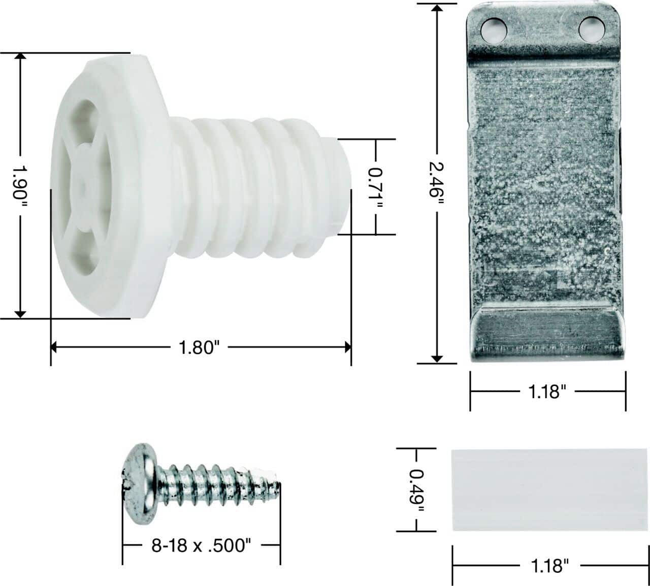 Alt View 12. Whirlpool - Stack Kit for HYBRIDCARE & Long Vent / Standard Dryer - Multi.