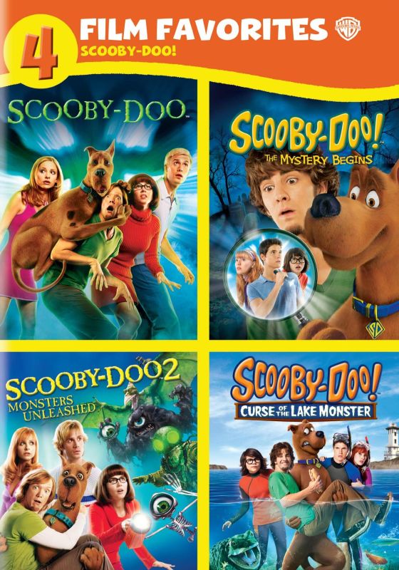  Scooby-Doo!: 4 Film Favorites [4 Discs] [DVD]