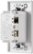 Alt View Zoom 12. Insignia™ - 4.8A 4-Port USB Charger Wall Outlet - White.