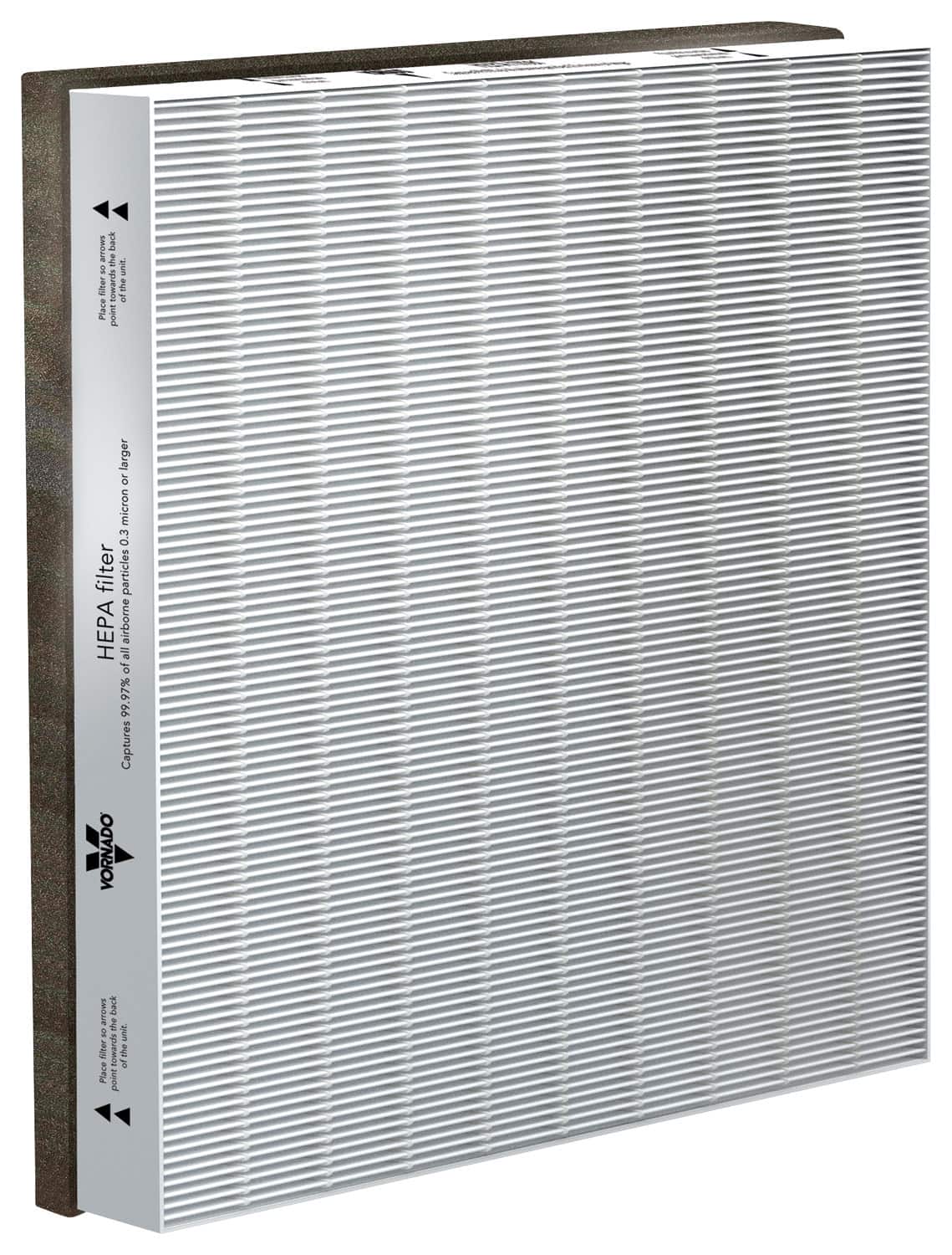 Front. Vornado - True HEPA Filter for Select Vornado Air Purifiers - Gray.