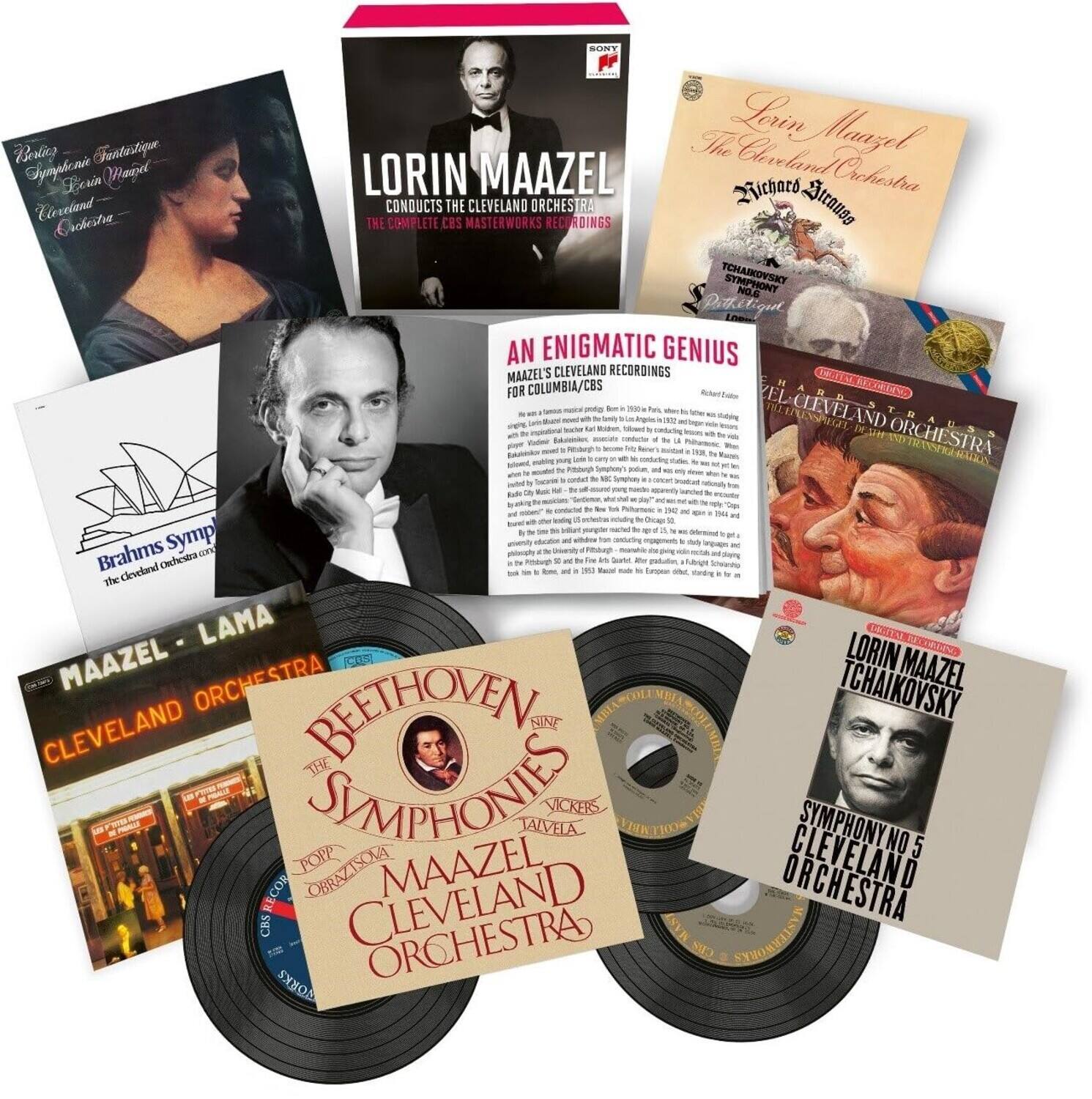 Lorin Maazel - Lorin Maazel Conducts the Cleveland Orchestra: The Complete CBS Masterworks - COMPACT DISCS [CD] price history on PriceWatchPro