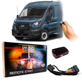 MPC - Remote Start Kit For Ford Transit 2022-2024 | Plug and Play | Lock 3X to Start - Black