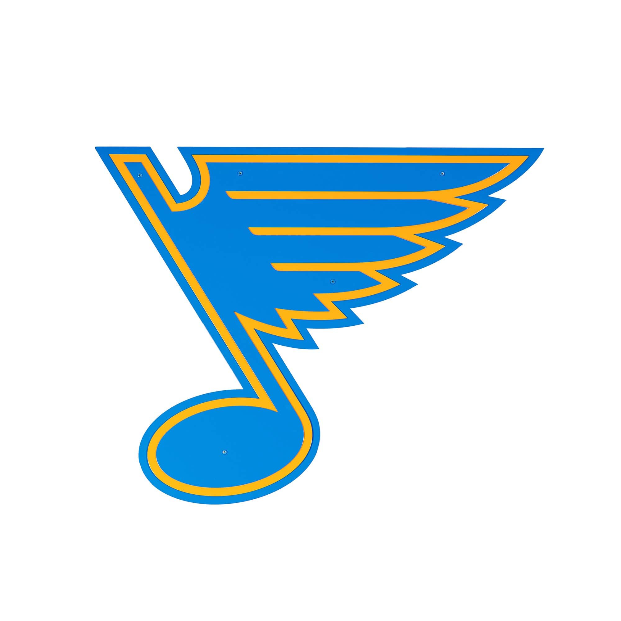 Evergreen Enterprises - St. Louis Blues 23" Layered Metal Wall Art Sign - Multicolor