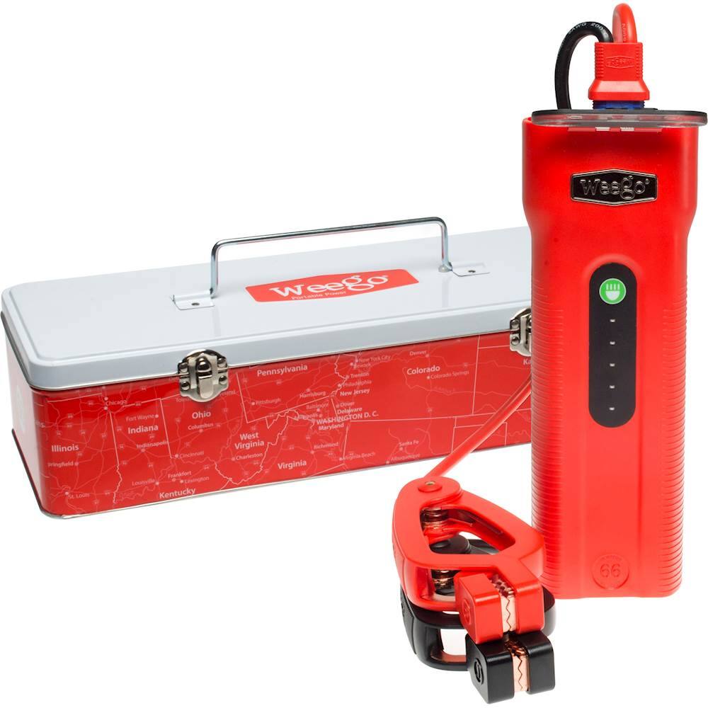 Front. Weego - Jump Starter 66 - Red.