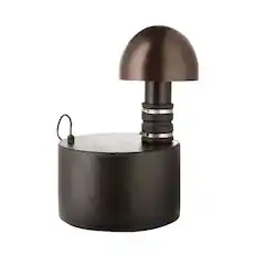 Front. MartinLogan - Outdoor Living DYNAMO 10" Passive Subwoofer - Dark bronze.