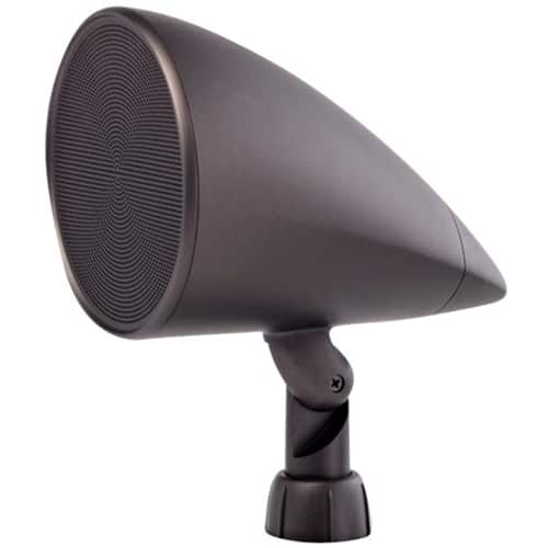 MartinLogan - Outdoor Living 6" 80-Watt Passive 2-Way Outdoor Speaker (Each) - Dark bronze - Front_Zoom