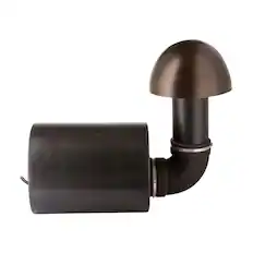Front. MartinLogan - Outdoor Living DYNAMO 10" Passive Subwoofer - Dark bronze.