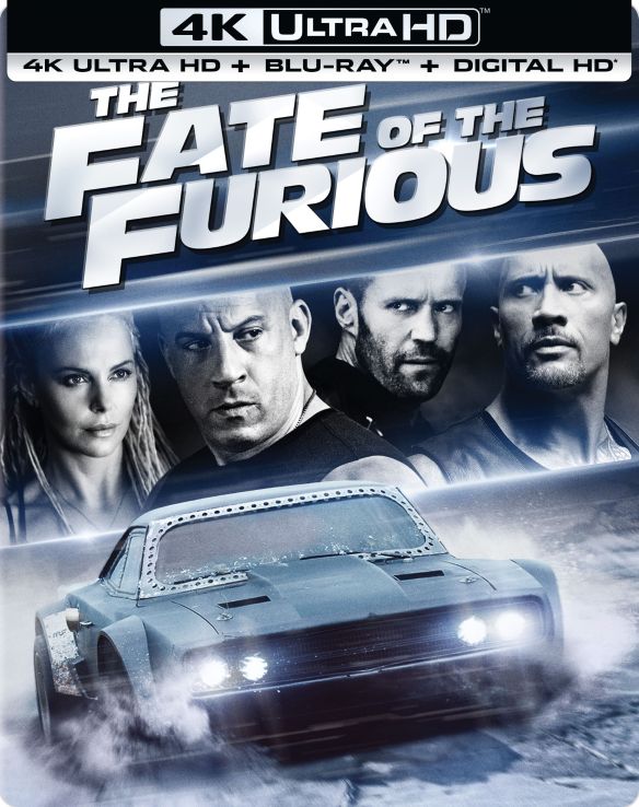  The Fate of the Furious: SteelBook [Digital Copy] [4K Ultra HD Blu-ray/Blu-ray] [Only @ Best Buy] [2017]