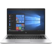 HP Elitebook 745 G6 Laptop, AMD Ryzen 5 Pro 3500U 2.10GHZ, 16GB RAM, 256GB SSD Windows 10 Pro-64- Refurbished - Silver - Front_Zoom