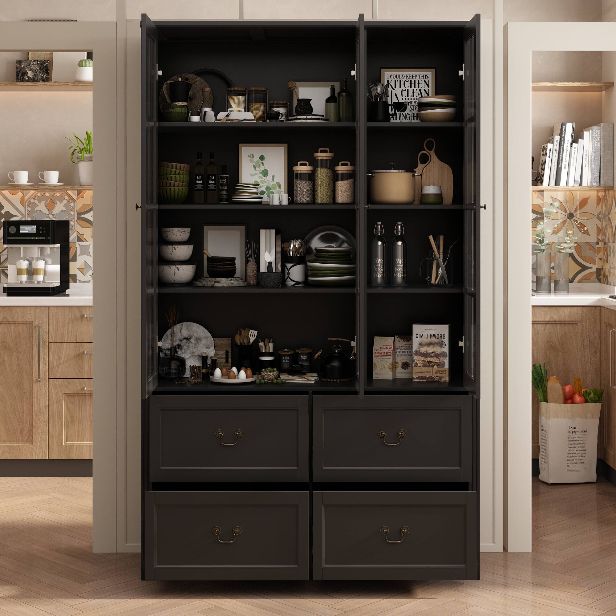 I would keep this kitchen clean