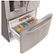Alt View Zoom 15. LG - 26.6 Cu. Ft. French Door Refrigerator - Stainless Steel.