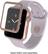 Angle. ZAGG - InvisibleShield Glass Luxe Screen Protector for Apple Watch Series 2 38mm - Rose Gold.
