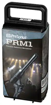 Front. PreSonus - Omnidirectional Condenser Microphone - Black.