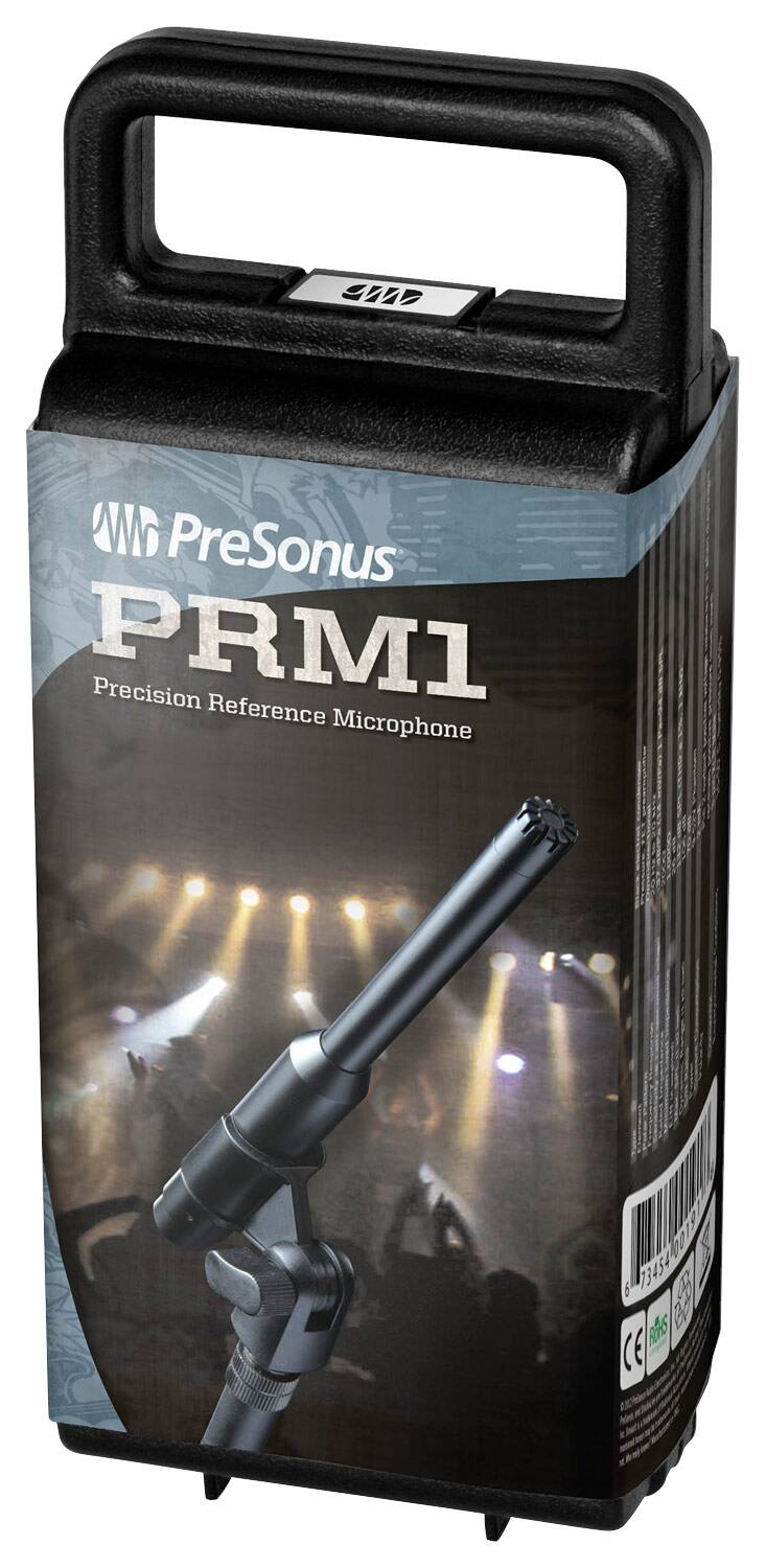 Front. PreSonus - Omnidirectional Condenser Microphone - Black.