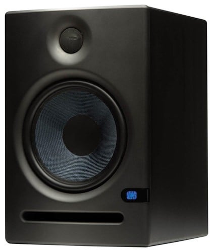 Front. PreSonus - Eris E8 2-Way Active Studio Monitor (Each) - Black.