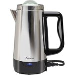 Front Zoom. Capresso - 8-Cup Perk - Polished Stainless Steel.