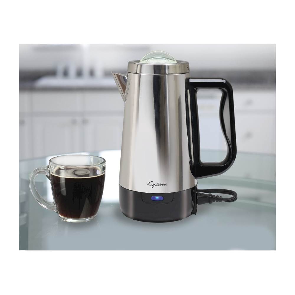 Best Buy: Haden Heritage 1.7 Liter Electric Kettle Stainless Steel with  Auto Shut -Off Black/Copper 75041