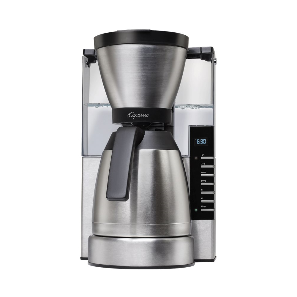 Capresso - 10-Cup Coffee Maker - Stainless steel
