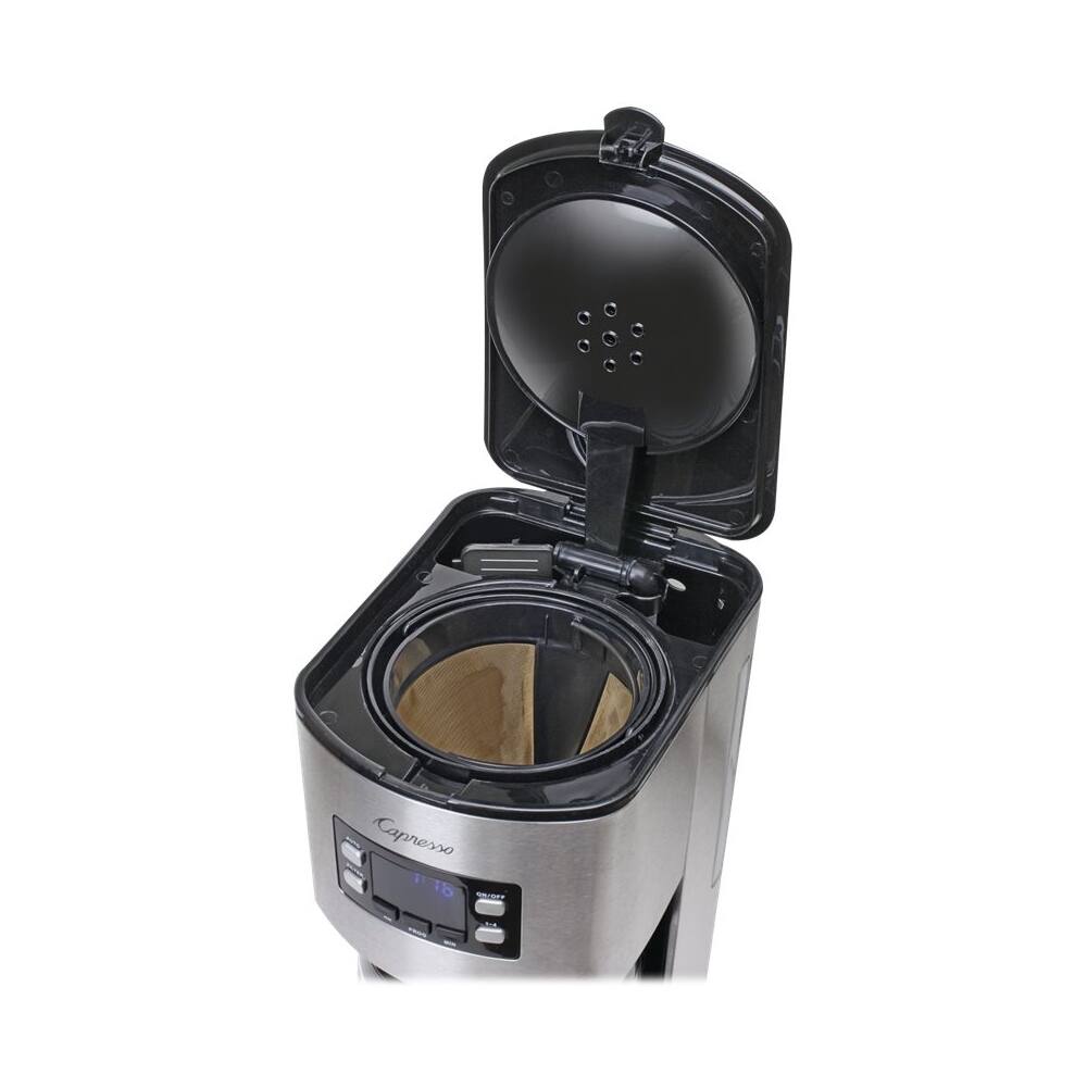 Best Buy Capresso 12Cup Coffee Maker Stainless steel 434.05