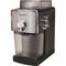 Capresso - 8-oz. Coffee Burr Grinder - Black/Silver-Front_Standard