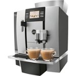 Front Zoom. Jura - GIGA W3 Professional Espresso Machine with 15 bars of pressure and Milk Frother - Aluminum.